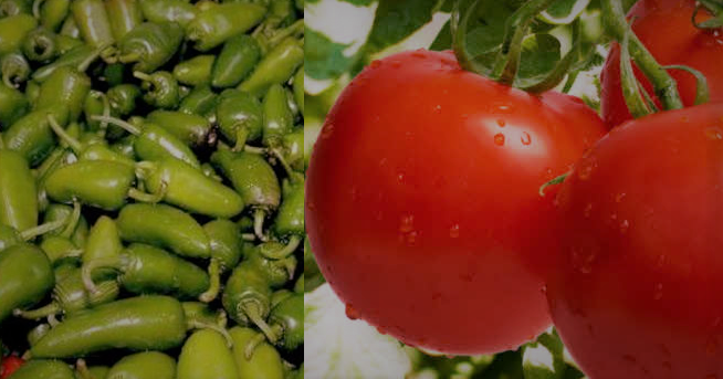 Avalan Tomate y Chile