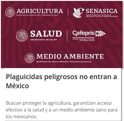 Plaguicidas peligrosos No